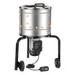 Deplumator pasari, 500 W, 230 rpm, 114 x degete moi, Diametru tambur 400 mm, Capacitate de procesare 1-2 pui pe ciclu