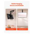 Suport TV motorizat pentru tavan, Pliabil, Telecomanda, capacitate 40 kg, Standard Vesa max 600x600, Inaltime reglabila, 32-65 inch