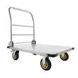 Carucior cu platforma pliabil, Roti pivotante, Capacitate max 900 kg, Dimensiune 900 x 600 x 900 mm, Otel