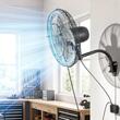 Ventilator de perete, 505 mm, Oscilant, Temporizator, IP44, 3 viteze, 95 W, 65 dB, Functie de pulverizare apa