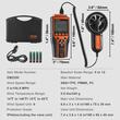 Anemometru digital portabil, viteza vantului, temperatura vantului, fluxul de aer, racirea vantului, pentru navigatie, HVAC, -10℃ pana la 60℃, IP44