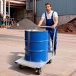 Carucior cu platforma pliabil, Roti pivotante, Capacitate max 900 kg, Dimensiune 900 x 600 x 900 mm, Otel