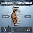 Aparat de curatat cu ultrasunete, Capacitate 15 l, 360W, frecventa ultra-înalta 40 kHz, Cosuri si camera interioare, Inox, 0 la 110°C