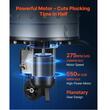 Deplumator pasari, 500 W, 230 rpm, 114 x degete moi, Diametru tambur 400 mm, Capacitate de procesare 1-2 pui pe ciclu