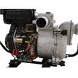 Motopompa Diesel Apa murdara, 3”/80 mm, Debit 1166 l/min, Putere 9.5 CP, Inaltime max 25 m, Adancime 8 m, Rezervor 14 l, Pornire electrica
