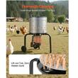 Deplumator pasari, 500 W, 230 rpm, 114 x degete moi, Diametru tambur 400 mm, Capacitate de procesare 1-2 pui pe ciclu