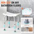 Scaun de dus cu manere incorporate pentru persoane cu dizabilitati, max 158 kg, Anti-derapant, aluminiu