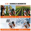 Anemometru digital portabil, viteza vantului, temperatura vantului, fluxul de aer, racirea vantului, pentru navigatie, HVAC, -10℃ pana la 60℃, IP44