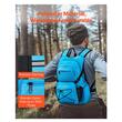 Rucsac de hidratare usor cu suport de apa de 2 l, ciclism, drumetie, Impermeabil, 480 x 280 x 190 mm, Albastru