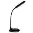 Lampa de birou Smart, incarcare inductiva telefon, 5W, 400 lm, Negru, Material carcasa ABS si aluminiu, 143 x 127 x 310 mm