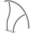 Set 2 Balustrade pentru piscine din Inox, dimensiune 76.2 x 76.2 cm, Capacitate 170 kg