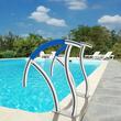 Set 2 Balustrade pentru piscine din Inox, dimensiune 76.2 x 76.2 cm, Capacitate 170 kg