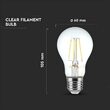 BEC LED A67 E27 10W CU FILAMENT 6500K