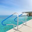 Balustrada Inox pentru piscine, dimensiune 137 x 91.4 cm, Capacitate 150 kg