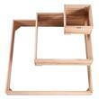 Jardiniera pentru plante sau legume, Lemn brad, 113 x 113 x 51 cm, fara fund