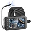 Camera endoscop pentru inspectie auto, instalatii sanitare, ecran IPS 5 inch, Zoom 2X, 1080P, 10 lumini LED, IP67, lungime 15 m, Lentile triple