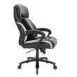 Scaun de birou, suport lombar, max 180 kg, 720 x 750 x 1165 mm, Negru, Adancime reglabila