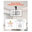 Suport TV motorizat pentru tavan, Telecomanda, capacitate 50 kg, Standard Vesa max 600x400, Inaltime reglabila, 32-55 inch