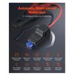 Jump Starter auto portabil, 3in1, Powerbank, Lanterna, Curent de varf 3000 A, Curent pornire 500 A