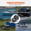 Troliu manual cu clichet si manivela, bidirectional, chinga poliester, 7 m, capacitate max 900 kg
