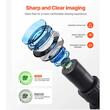 Microscop binocular compus, Profesional, Zoom 40-5000x, Iluminare LED reglabilă, rotativ la 360°, înclinat la 30°, 200 x 140 x 345 mm