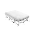 Saltea gonflabila 2 persoane, cu suport pliabil, Baterie Li-Ion pentru Umflare/Desumflare, USB, 2000x1505x580 mm, max 272 kg