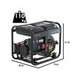 Generator de curent Diesel, Trifazat, Automatizare inclusa ATS, AVR, 6.4/6 kW, Rezervor 11 l