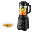 Blender multifunctional de masa 1200 W, recipient sticla, Capacitate 1.2 l, auto-curatare, 7 x programe, Negru