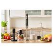 Set blender de mana, 1200 W, Aparat de spumare a laptelui, Inox, capacitate 800 ml, Negru