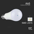 Bec led, forma A65, E27, putere 17W, 3000K Alb cald