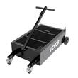 Recuperator ulei cu pompa electrica Vevor, capacitate 95 l, dimensiune tava 120 x 62.5 x 34 cm, pliabil, 4 roti