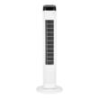 Ventilator turn, alb, 60 W, Telecomanda, 308 x 996 mm, Silentios 58 dB, Oscilatie, Timer, 3 viteze