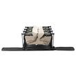 Saltea gonflabila 2 persoane, cu suport pliabil, Baterie Li-Ion pentru Umflare/Desumflare, USB, 1970x1530x630 mm, max 272 kg