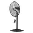 Ventilator Industrial cu picior, Diametru 670 mm, Otel, pentru Terasa, Depozit, 3 viteze, Oscilatie, Inaltime reglabila