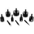 Set 10 carote diamantate pentru gresie, marmura, 6/10/12/20/25/30/35/40/45/50 mm, umed sau uscat, cutie depozitare