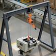 Palan manual cu clichet dublu si lant, max 750 kg, Frana mecanica, Carlige rotative, Inaltime 1.5 m