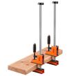 Set 4 x Cleme de fixare pentru lemn, deschidere F de 60,96 cm, limita de sarcina 680 kg, bara otel carbon