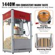 Masina automata Popcorn Cinema Profesional, putere 1440 W, Rosu, 458x380x768 mm