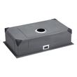 Chiuveta comerciala otel inoxidabil, 700x430x190 mm, Strat de izolare fonica si anti-condens, Incastrabila, Margine groasa 3 mm