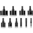 Set 10 carote diamantate pentru gresie, marmura, 6/10/12/20/25/30/35/40/45/50 mm, umed sau uscat, cutie depozitare
