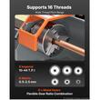 Strung pentru metal, 1100 W, motor fara perii, DRO pe 2 axe, viteza variabila max 3000 rpm, 254 x 762 mm