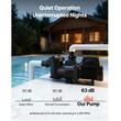 Pompa pentru piscine supraterana, Viteza variabila, Filtru detasabil, Debit 33000 l/h, Inaltime max 17 m, putere 1650 W, IPX5, telecomanda smart