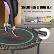 Trambulina fitness, Pliabila, max 150 kg, cadru Otel, 34 arcuri, Diametru 1027 mm
