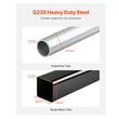 Suport vertical cu roti pentru 4 anvelope, Inaltime 1160 mm, max 100 kg, Otel