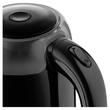 Fierbator electric cordless, Capacitate 1.7 l, Putere 2200 W, sistem triplu de siguranta, Negru