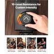 Aparat de vaslit, Rezistenta magnetica, 16 Niveluri, Max 158 kg, aplicație Bluetooth, monitor LCD, Pliabil vertical