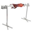 Rotisor electric pentru gratar Inox, max 60 kg, lungime de lucru 117 cm, putere 52 W, Inaltime reglabila 8 nivele, 4 rpm