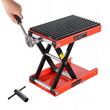 Cric mecanic pentru motociclete, max 544 kg, Inltime ridicare 105-380 mm