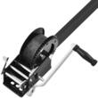 Troliu manual cu clichet si manivela, bidirectional, chinga poliester, 10 m, capacitate max 1590 kg, 2 x viteze