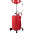 Recuperator pneumatic pentru ulei, capacitate 80 l, Inaltime reglabila, 4 roti, max 4 Bar